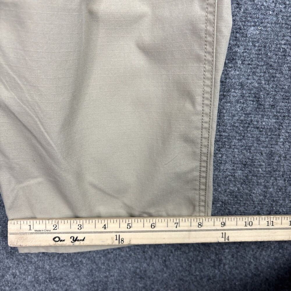 5.11 Tactical Cargo Pants Mens size 36 Beige Workpants Outdoors Flawed - Picture 6 of 14